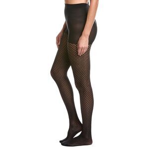 Emilio Cavallini Sheer Double Net Tights, Black